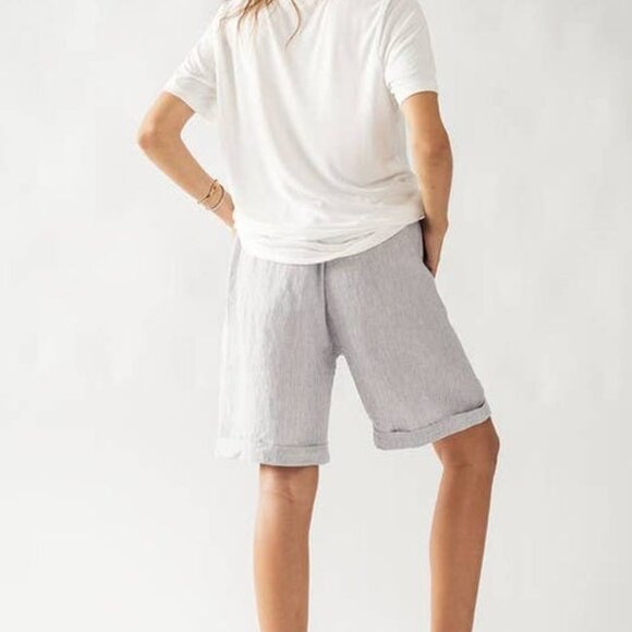 Nautical Stripe Shorts - Picture 3 of 4